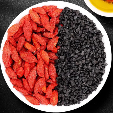 No. 3  Shen tea Goji Berry and Leek Seed TeaLong term physical weakness, lack of energDrink it